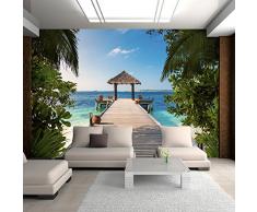 Fotomural 350x245 cm ! Papel tejido-no tejido. Fotomurales - Papel pintado 350x245 cm - XXL verano naturaleza mar c-A-0045-a-a