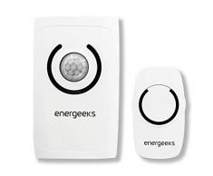 Mini Alarma Timbre sin Hilos con Detector de Movimiento Energeeks