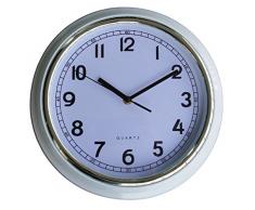 JJA JJ721061 - Reloj de pared (acero inoxidable)