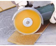 Wolfcraft 8392000 - Set de 3 discos diamantados de tronzar uno para azulejos / Universal y el otro segmentado / Turbo Ø 110 x 22,23 mm