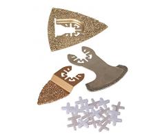 Wolfcraft 3960000 - Kit de accesorios para la reparación de baldosas multi-herramientas