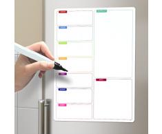 Balvi - Shopping List pizarra magnética para nevera con rotulador