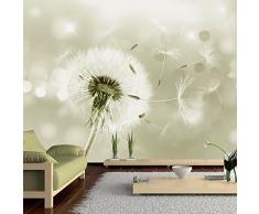 Fotomural 350x245 cm - 3 tres colores a elegir - Papel tejido-no tejido. Fotomurales - Papel pintado - Pusteblume Blumen Natur b-C-0072-a-d