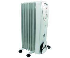HJM 824 Color blanco 2400W Radiador - Calefactor (Radiador, Piso, Color blanco, 2400 W, Gel)