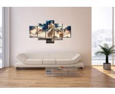 Cuadro sobre lienzo - 5 piezas - Impresión en lienzo - Ancho: 125cm, Altura: 70cm - Foto número 2438 - listo para colgar - en un marco - EA125x70-2438