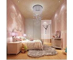 LIQICAI Cristal Borla De La Cortina Cortina De Cuentas De Cristal para Sala De Estar De Lujo Puerta Armario Decoración De La Boda Etc Tabique (Tamaño : 0.6m)