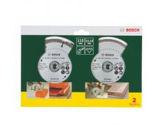 Bosch 2607019478 - Paquete de 2 discos de diamante para azulejos y materiales de construcción (diámetro de 115 mm)