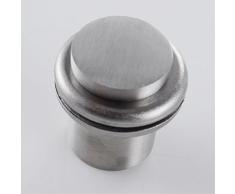 KES HDS206-2 SUS304 - Tope para puerta magnético de acero inoxidable, con tornillo oculto