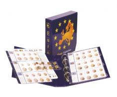 Lindner 8450 Álbum pre-impreso colección Euro: Juegos monedas Euro para todos Países UE