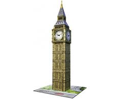 Ravensburger - Big Ben Reloj automático, puzzle 3D, 11 x 11 x 10 cm (125869)