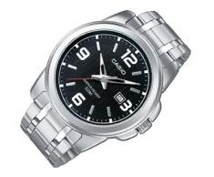 Casio Reloj Analógico de Cuarzo con Correa en Acero Inoxidable MTP-1314PD-1AVEF