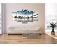 Cuadro sobre lienzo - 5 piezas - Impresión en lienzo - Ancho: 160cm, Altura: 85cm - Foto número 2430 - listo para colgar - en un marco - EA160x85-2430