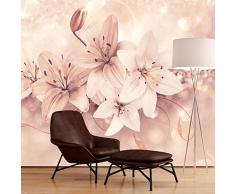 Fotomural 250x175 cm - 3 tres colores a elegir - Papel tejido-no tejido. Fotomurales - Papel pintado - flores diamante ornamento b-A-0285-a-d