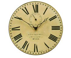 Roger Lascelles Clocks - Reloj de Pared con segundero, diseño de la estación de Glasgow