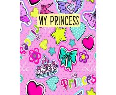 My Princess: Blank Sticker Book For Kids. Stickers book Collecting Album 8x10 100 pages: Volume 4