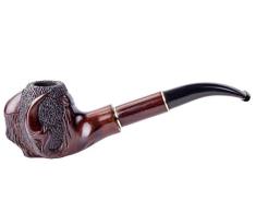 Dr. Watson - Pipa de Fumar de Madera del Tabaco, tallada a mano, se adapta al filtro de 9mm, serie Coleccionable, viene con bolsa, en caja (Garra)