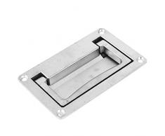 Sourcingmap – Tirador de Puerta de Armario de Metal empotrable de 11 x 7 cm