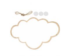 Zerodis Espejos de Pared Espejo Decorativo de Pared Calcomanías Espejos Decorativos para Niños Habitación Infantil Arte Decoración del Hogar(#Cloud)