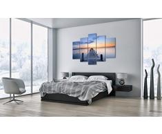 Cuadro sobre lienzo - 5 piezas - Impresión en lienzo - Ancho: 150cm, Altura: 100cm - Foto número 2508 - listo para colgar - en un marco - EA150x100-2508