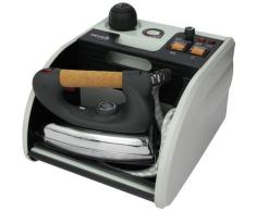 Polti Vaporella Super Pro Centro de planchado a vapor, tapón de seguridad, 3 Bar, de colores surtidos, 1.3 L, 1750 W, Aluminio, Gris/Blanco