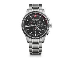 Victorinox Hombre Alliance Sport - Reloj de Acero Inoxidable con cronógrafo de fabricación Suiza 241816