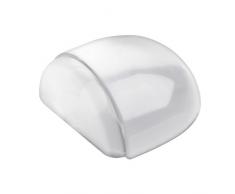 Meister Tope para puerta transparente ✓ 26 x 42 mm ✓ suelo montaje ✓ auto-adhesivos ✓ No deja residuos. | Tope para puerta | pared búfer | búfer de goma (Protector de pared | 356.22.420 |0431767