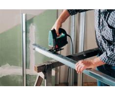 Wolfcraft 3551000 - 2 hojas de sierra de calar vástago en t / hcs, posición de dientes en sentido opuesto / madera blanda, planchas de virutas, planchas de madera y de virutas recubiertas de plástico, laminado, mdf / corte limpio y fino 75 mm