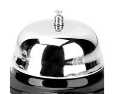 vkospy 8.5x5.5cm Barras de Acero Inoxidable Campana Escritorio de la Cocina del Hotel mostrador de recepción Servicio de Restaurante Bar Timbre de Llamada Campana