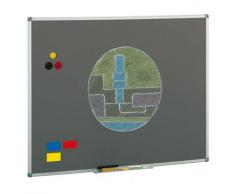 Pizarra gris magnética Faibo 122x100cm Acero vitrificado
