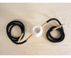 Manguera Doble Cerámico Narguile - fumar shisha durable agua originales bong cachimba pipa