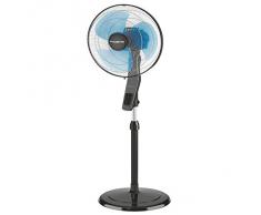 Rowenta VU4110F0 - Ventilador (Negro, Azul, 60W)