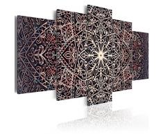 murando - Cuadro en Lienzo 200x100 cm - Mandala - lienzo tejido-no tejido - Cuadro su lienzo tejido-no tejido - Impresion en calidad fotografica f-C-0132-b-o Oriental Ornamento