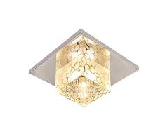 Luz de Techo Cuadrado de Agua Creativo Cristal Vidrio Lámpara Colgante Moderno de Moda Decoración para Restaurante Biombo Hotel Sala de Estar