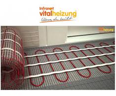 Calefacción por suelo radiante/de calefacción shaktí 160 W/cm, 4,2 x 0,5 M, ideal para la renovación de & de saneamiento, Vital calefacción 060105