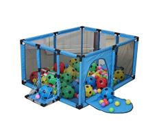 Parque de bebé Centro de actividades para niños Patio de juegos de seguridad Cerca del bebé Área de juego Puerta de bebe Casa interior exterior Nueva pluma Tabique Plegable portátil