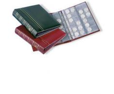 Leuchtturm 313506 Álbum para monedas OPTIMA, diseño classic con cajetín projoector, negro