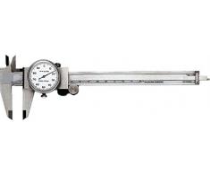 Format 7640130151 - Pie de rey con reloj 150mm 1/100