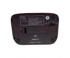 Ajedrez Reloj Cronómetro, Digital Profesional De Ajedrez Juego De Reloj Y Temporizador con Alarma, Bono Y El Retardo