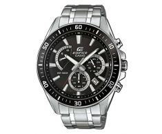 Casio Reloj Analogico para Hombre de Cuarzo con Correa en Acero Inoxidable EFR-552D-1AVUEF