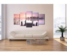 Cuadro sobre lienzo - 5 piezas - Impresión en lienzo - Ancho: 160cm, Altura: 85cm - Foto número 2593 - listo para colgar - en un marco - EA160x85-2593