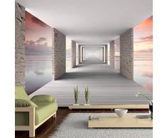 Fotomural 300x210 cm - 3 tres colores a elegir - Papel tejido-no tejido. Fotomurales - Papel pintado - Cielo Perspectiva túnel c-C-0005-a-d