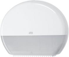 Tork 554000 Dispensador de papel higiénico Jumbo / Sistema T1 de papel higiénico Elevation / Blanco