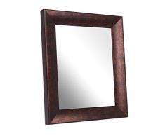 Inov8 10 x 20,32 cm Marco para espejo tradicional, 2 unidades, Bronce