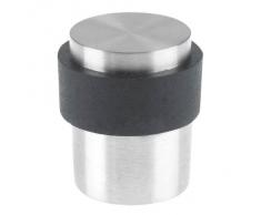 Zoo - Tope para puertas (4 cm, acero inoxidable satinado)