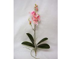 ARTIFICIAL FLOR ORQUIDEA PHALAENOPSIS RAIZ ROSA