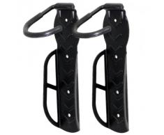 Soporte a pared para bicicleta, 2 piezas, 10 x 26,5 x 12 cm