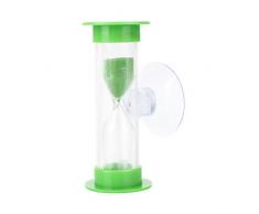 Kicode Ducha baño Sauna Temporizador de Reloj de Arena con el lechón Ventosa Accesorios de baño Vistoso Reloj de Arena