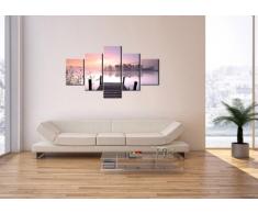 Cuadro sobre lienzo - 5 piezas - Impresión en lienzo - Ancho: 125cm, Altura: 70cm - Foto número 2593 - listo para colgar - en un marco - EA125x70-2593