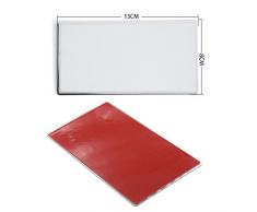 Espejo retrovisor para coche, espejo retrovisor de maquillaje para coche, visera de coche, 150 x 80 mm, universal para coche, camión, SUV, espejo retrovisor