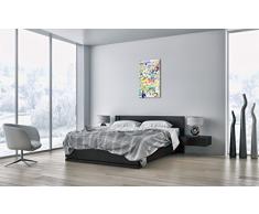 Cuadro Sobre Lienzo - de una Sola Pieza - Impresión en Lienzo - Ancho: 45cm, Altura: 80cm - Foto número 2907 - Listo para Colgar - en un Marco - PA45x80-2907